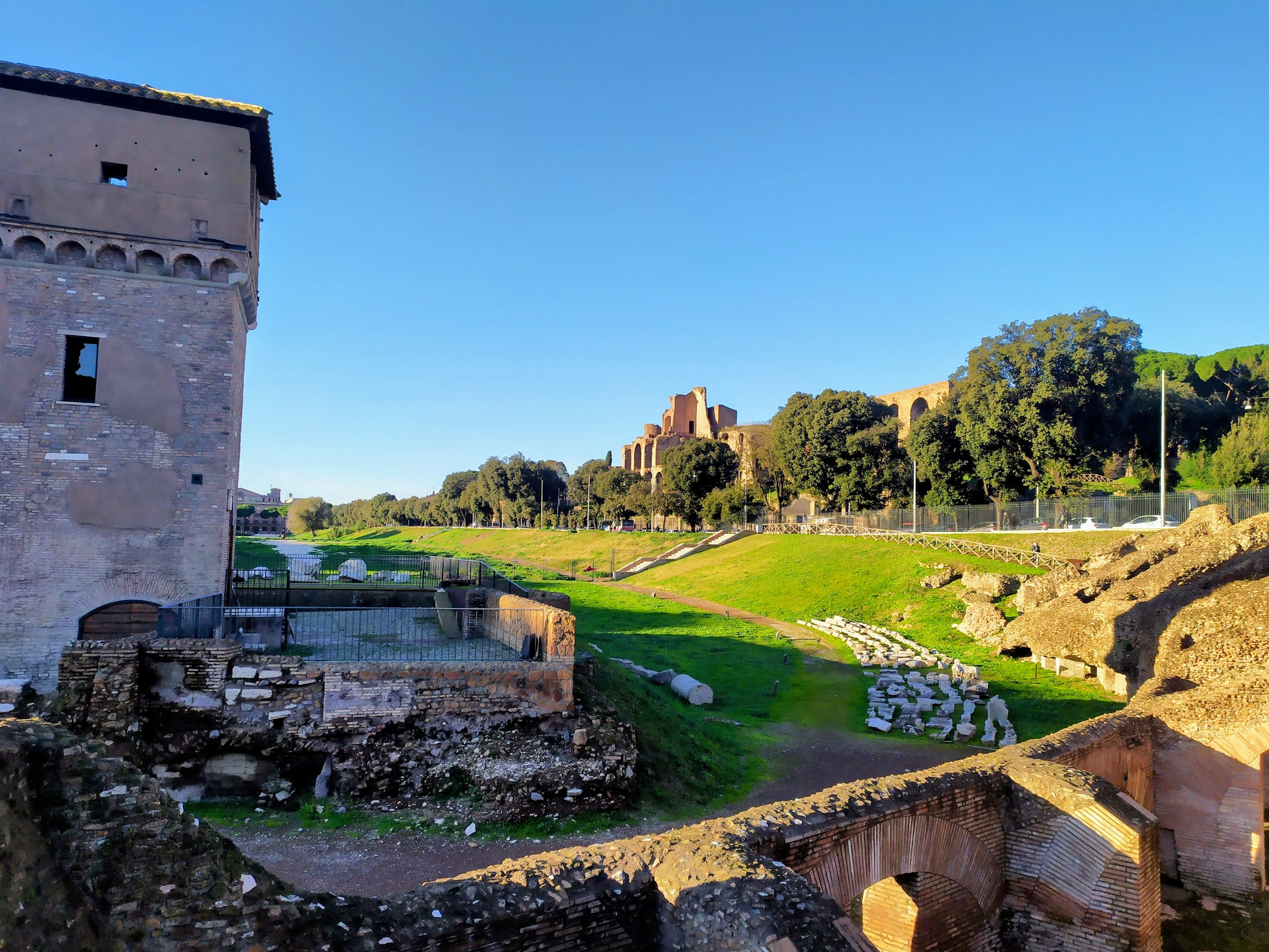 Circo Massimo e la Torre della Moletta 