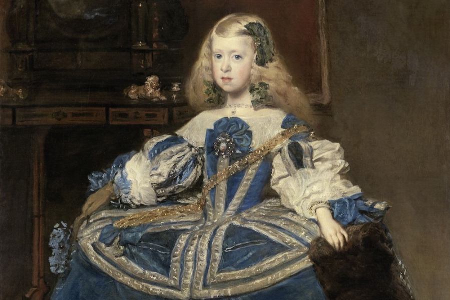 Velazquez_Infanta Margarita in a Blue Dress 2