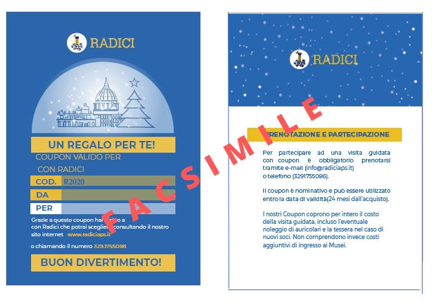 Fac-simile coupon regalo